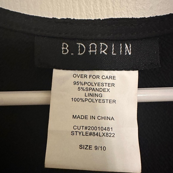 B Darlin long sleeve dress - Picture 3 of 3